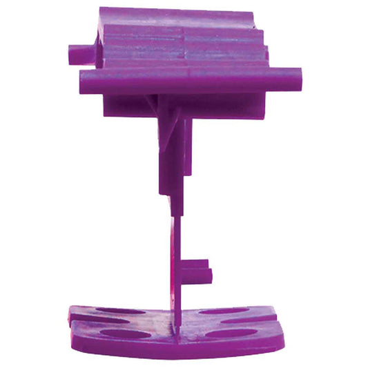 Purple Tuscan SeamClip® - For gauged tiles 3/8" to less than 1/2" thick (9.5mm to 12mm) Grout Size: 3/16"' (4.76mm)