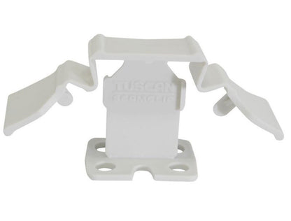 White Tuscan SeamClip® - For gauged tiles 1/8" to less than 1/4" thick. (3mm to 6mm) Grout Size: 1/32" (.80mm)