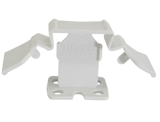 White Tuscan SeamClip® - For gauged tiles 1/8" to less than 1/4" thick. (3mm to 6mm) Grout Size: 1/32" (.80mm)